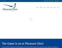 Tablet Screenshot of pheasantglen.com